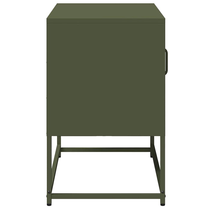 TV Cabinet Olive Green 68x39x60.5 cm Steel