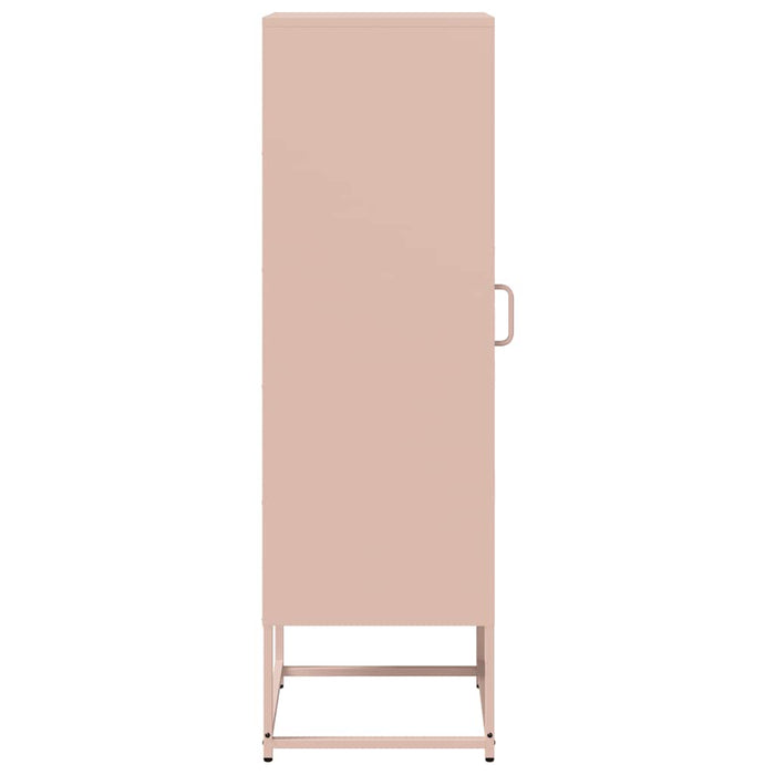 Highboard Pink 36x39x123 cm Cold-rolled Steel