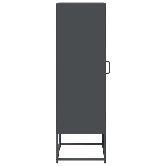 Highboard Anthracite 36x39x123 см Студеновалцована стомана