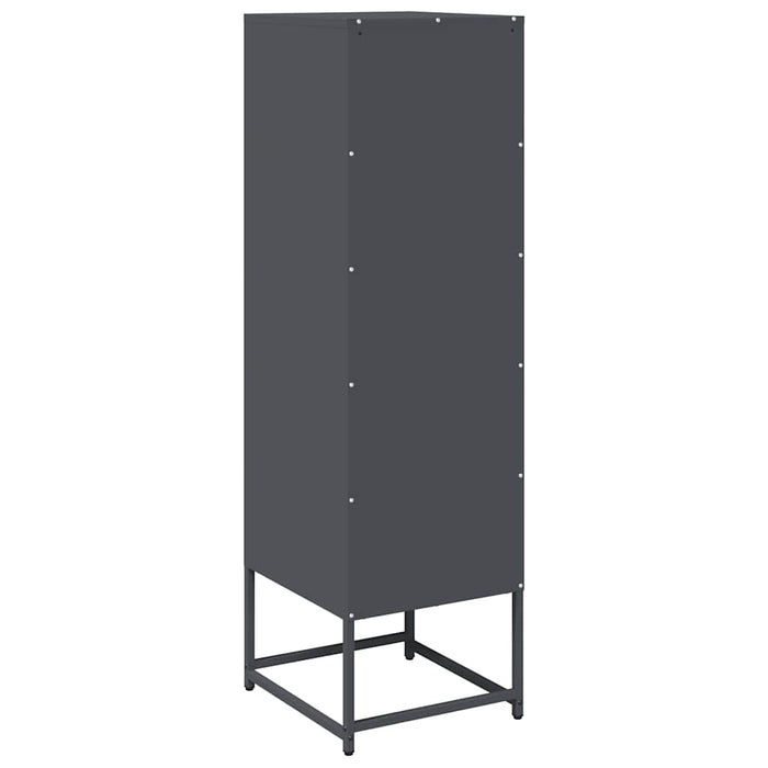 Highboard Anthracite 36x39x123 см Студеновалцована стомана