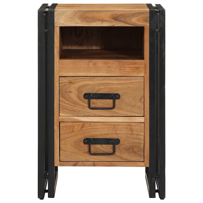 Bedside Cabinet 40x40x59 cm Solid Wood Acacia