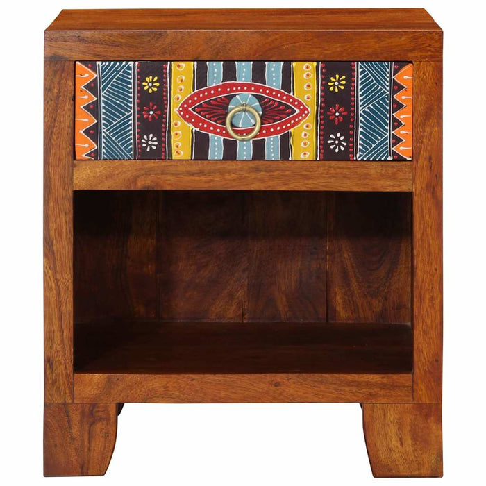 Bedside Cabinet 40x35x45 cm Solid Wood Acacia