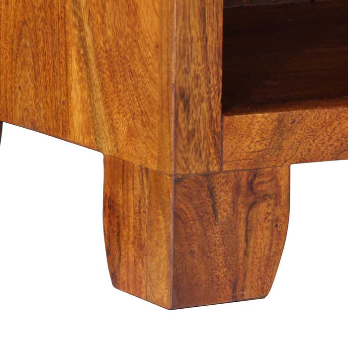 Bedside Cabinet 40x35x45 cm Solid Wood Acacia