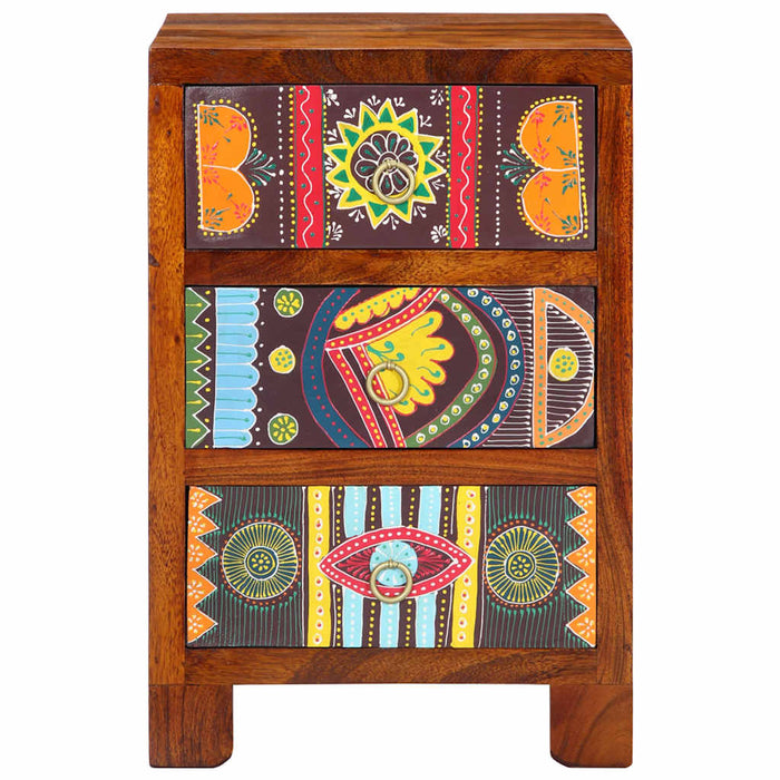 Bedside Cabinet 40x40x60 cm Solid Wood Acacia