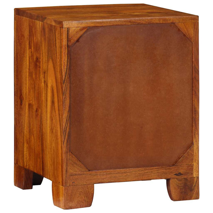 Bedside Cabinet 35x35x45 cm Solid Wood Acacia