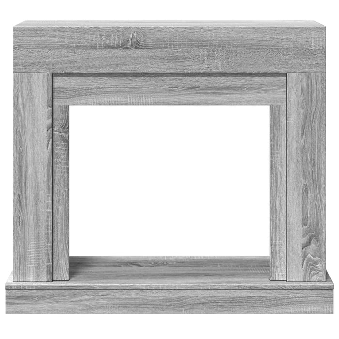 Semineu Surround Gri Sonoma 100x30x87,5 cm Lemn de inginerie