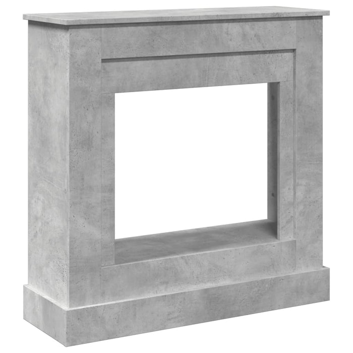 Surround Semineu Beton Gri 90x30x90 cm Lemn de inginerie