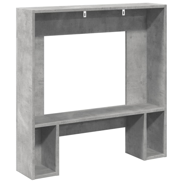 Surround Semineu Beton Gri 81x18x82 cm Lemn de inginerie