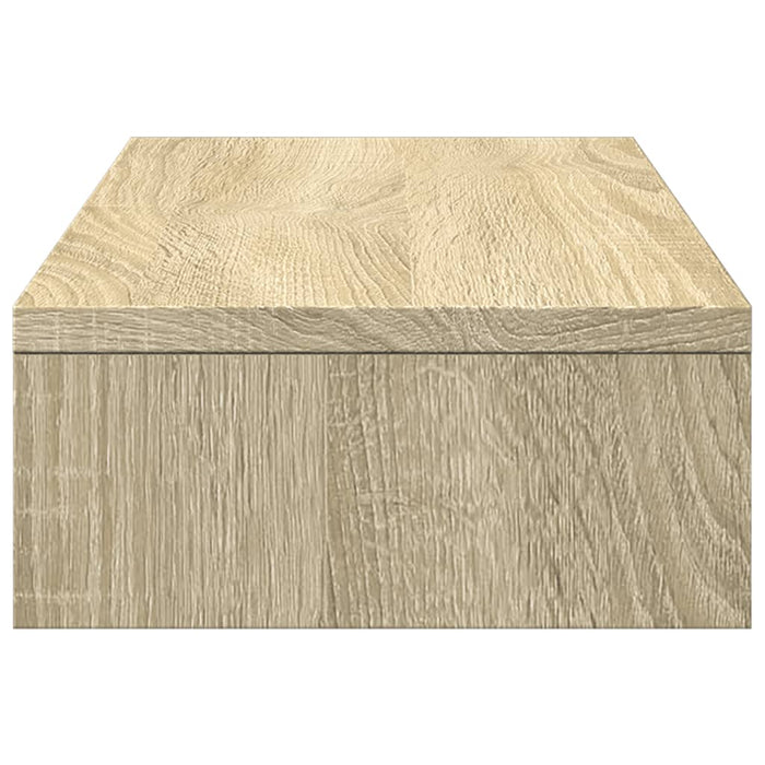 Monitor Stand Adjustable Sonoma Oak 60x24x10.5 cm Engineered Wood