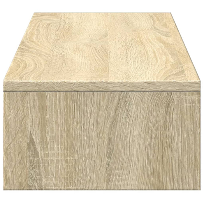 Подставка для монитора с ящиками Sonoma Oak 100x27x15 см Инженерная древесина