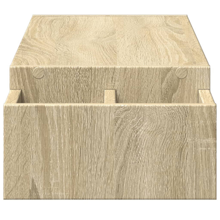 Подставка для монитора с местом для хранения Sonoma Oak 100x27x15 см Инженерная древесина