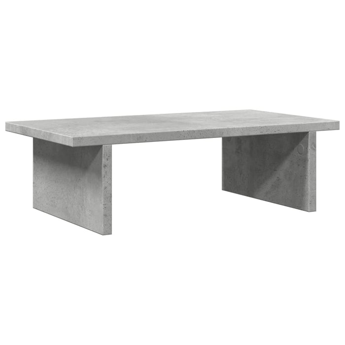 Monitor Stand Concrete Grey 50x27x15 cm Engineered Wood