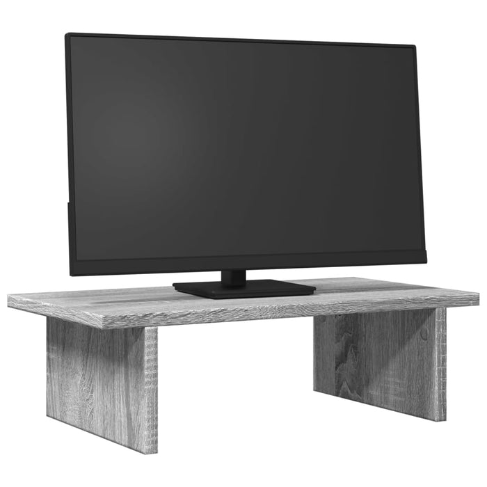 Monitor Stand Grey Sonoma 50x27x15 cm Engineered Wood