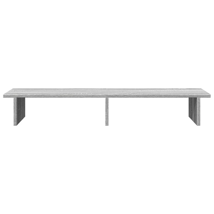 Monitor Stand Grey Sonoma 100x27x15 cm Engineered Wood