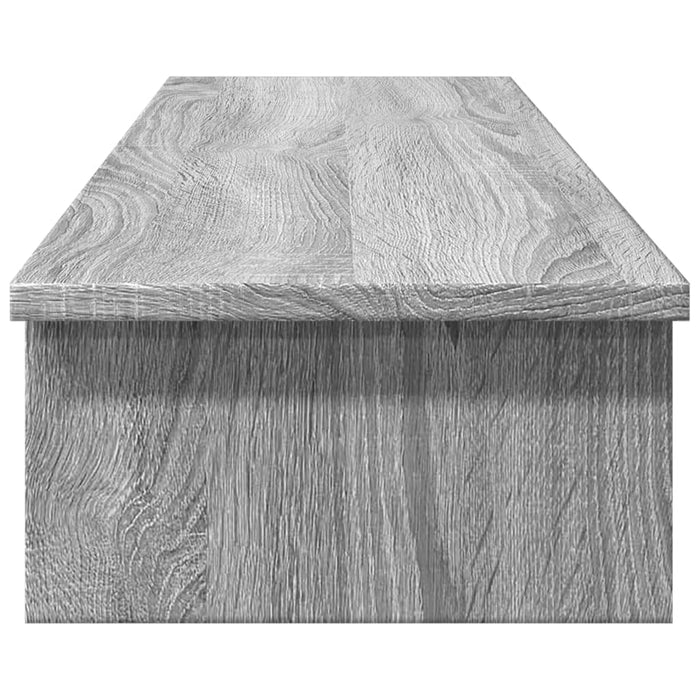 Monitor Stand Grey Sonoma 100x27x15 cm Engineered Wood