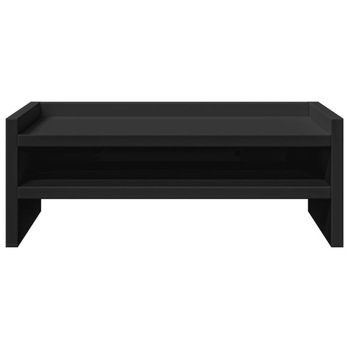 Monitor Stand Black 42x24x16 cm Engineered Wood