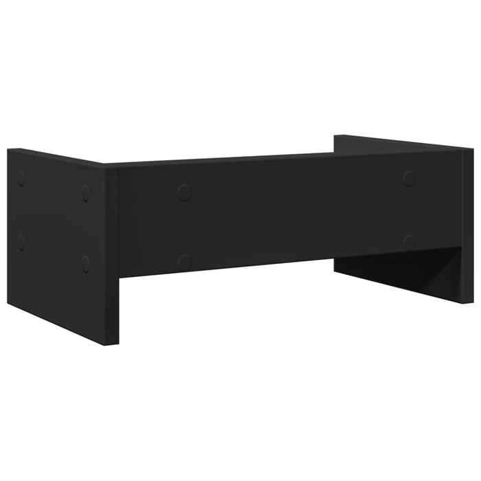 Monitor Stand Black 42x24x16 cm Engineered Wood