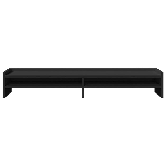 Monitor Stand Black 100x24x16 cm Engineered Wood