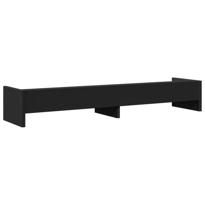 Monitor Stand Black 100x24x16 cm Engineered Wood