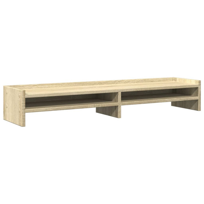 Monitor Stand Sonoma Oak 100x24x16 cm Engineered Wood