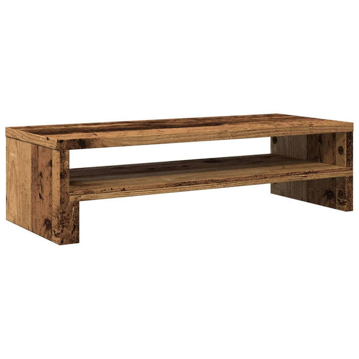 Monitor Stand Old Wood 54x22x15 cm Engineered Wood