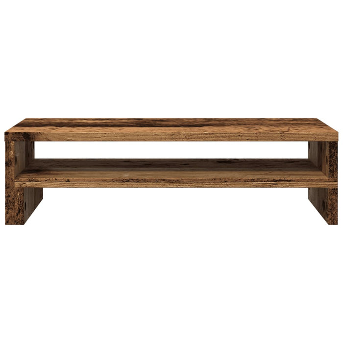 Monitor Stand Old Wood 54x22x15 cm Engineered Wood