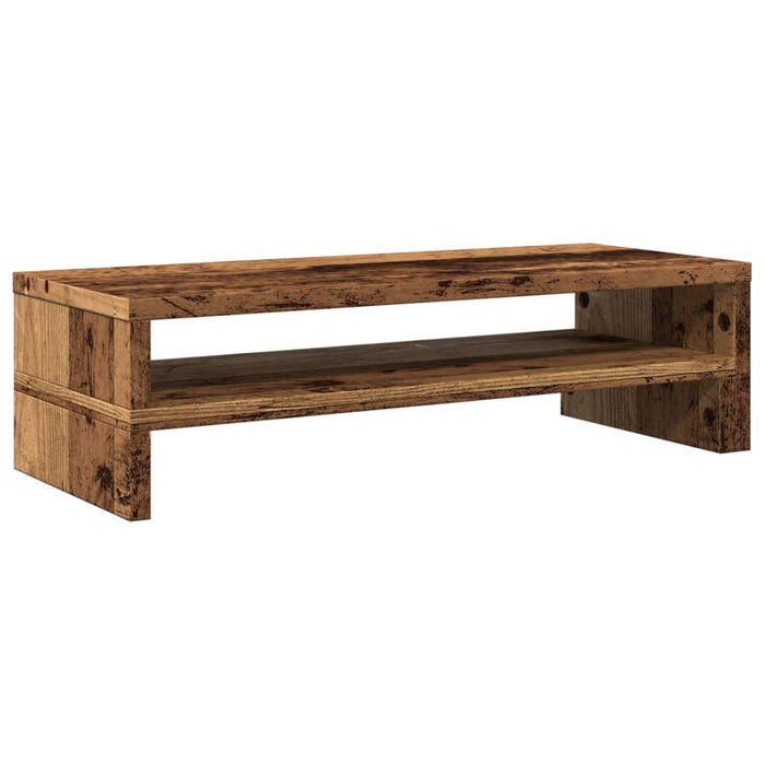 Monitor Stand Old Wood 54x22x15 cm Engineered Wood