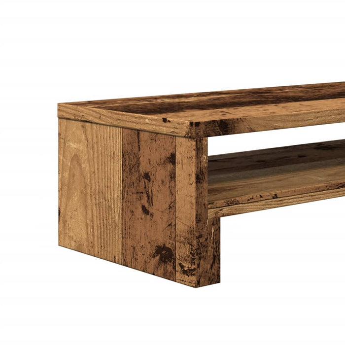 Monitor Stand Old Wood 54x22x15 cm Engineered Wood