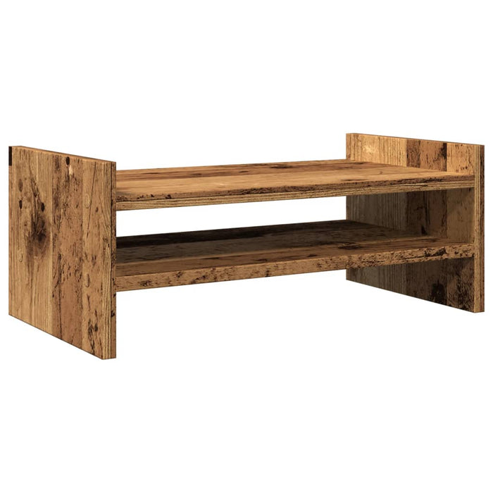 Monitor Stand Old Wood 50x27x20 cm Engineered Wood