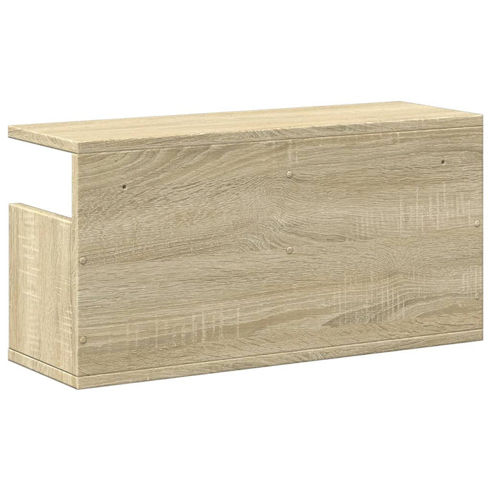 Wall Cabinet 60x20x30 cm Sonoma Oak Engineered Wood