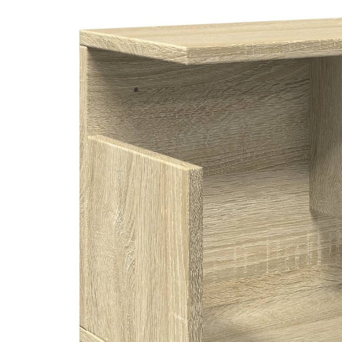 Wall Cabinet 80x20x30 cm Sonoma Oak Engineered Wood