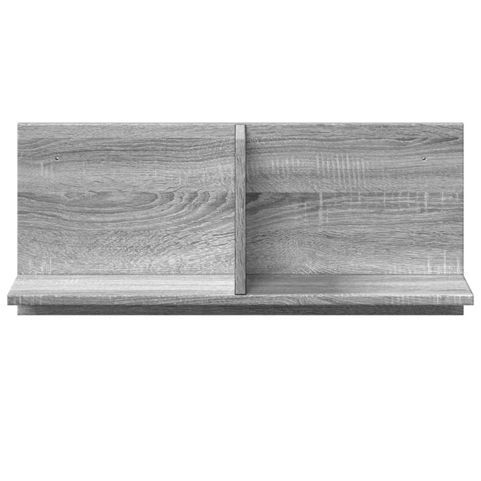 Wall Cabinet 70x16.5x30 cm Grey Sonoma Engineered Wood