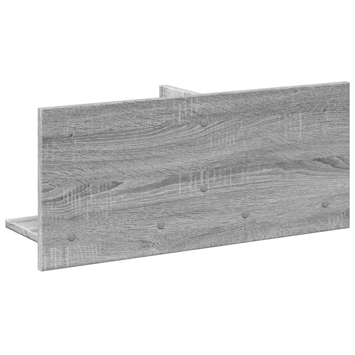 Wall Cabinet 70x16.5x30 cm Grey Sonoma Engineered Wood