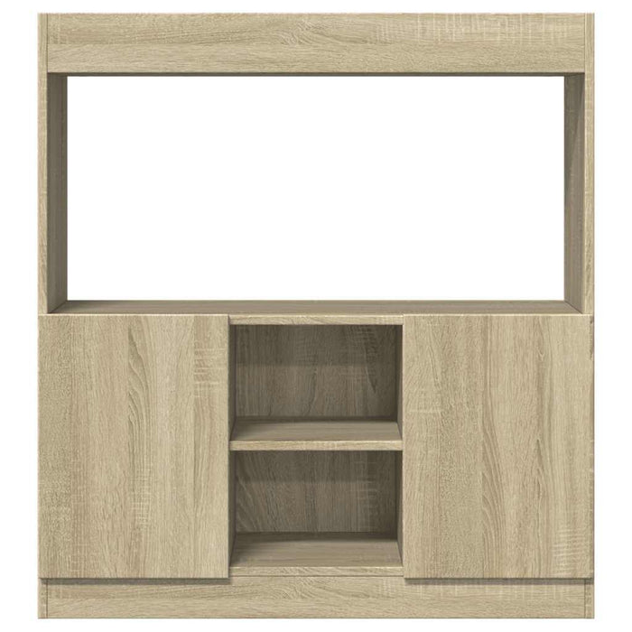 Highboard Sonoma Oak 92x33x100 cm Engineered Wood