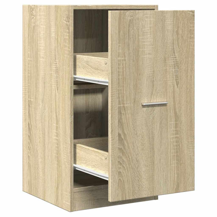 Apothecary Cabinet Sonoma Oak 40x41x77.5 cm Engineered Wood