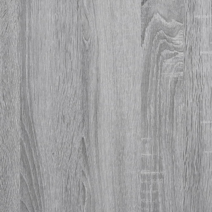 Тясна количка за съхранение Grey Sonoma 48x13x68 cm Engineered Wood