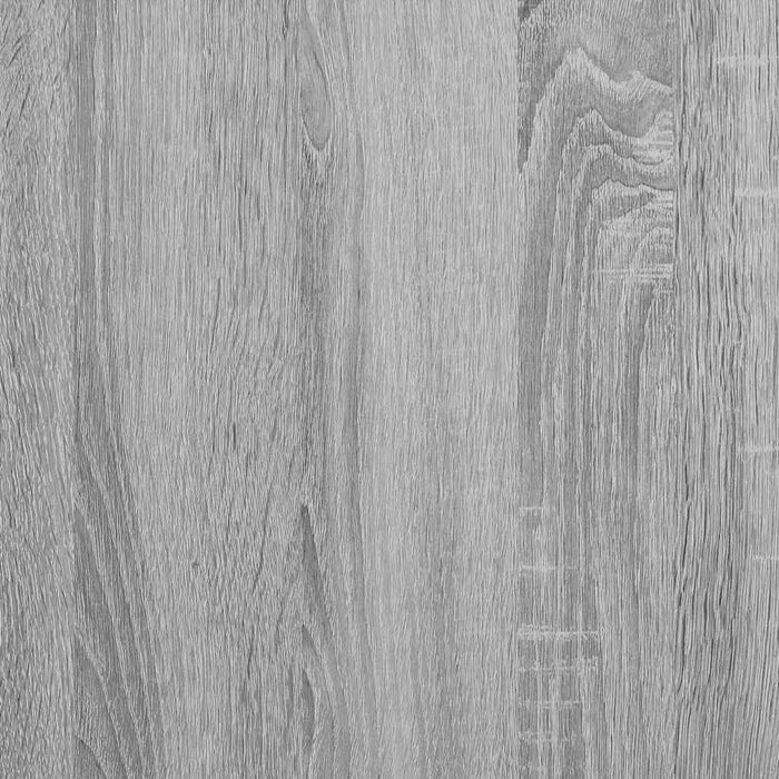 Узкий шкафчик для ванной на колесах, серый, Sonoma Engineered Wood