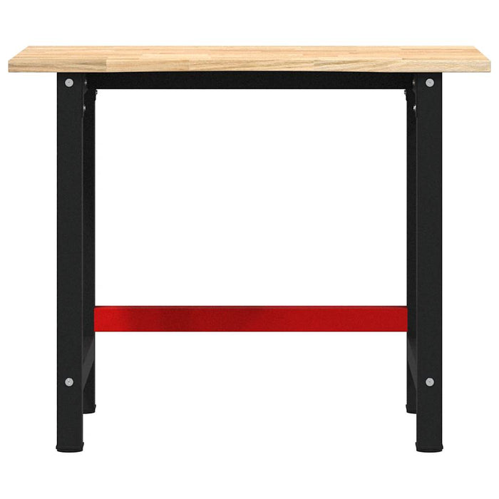 Workbench 100x60x81.5 cm Solid Wood Oak