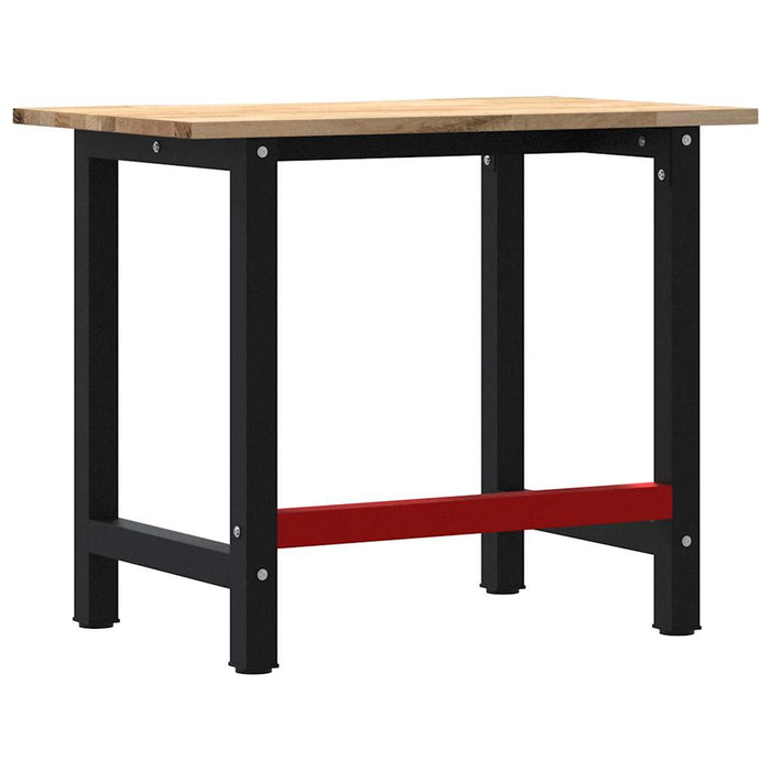 Workbench 100x60x81.5 cm Solid Wood Oak