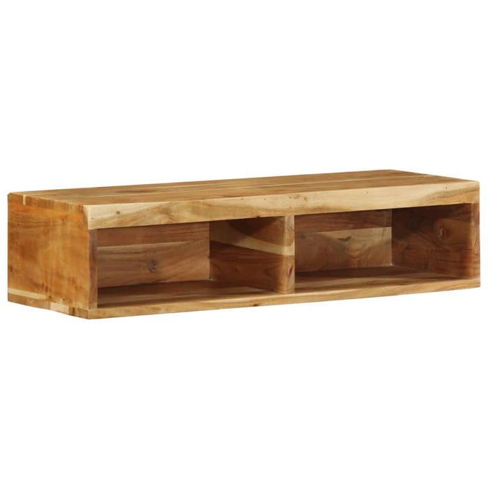 Wall-mounted TV Cabinet 80x30x19 cm Solid Wood Acacia