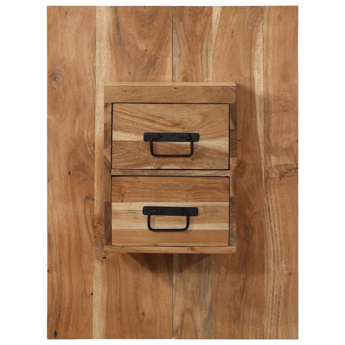 Bedside Cabinet 60x32x80 cm Solid Wood Acacia