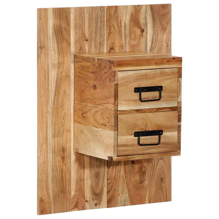 Bedside Cabinet 60x32x80 cm Solid Wood Acacia