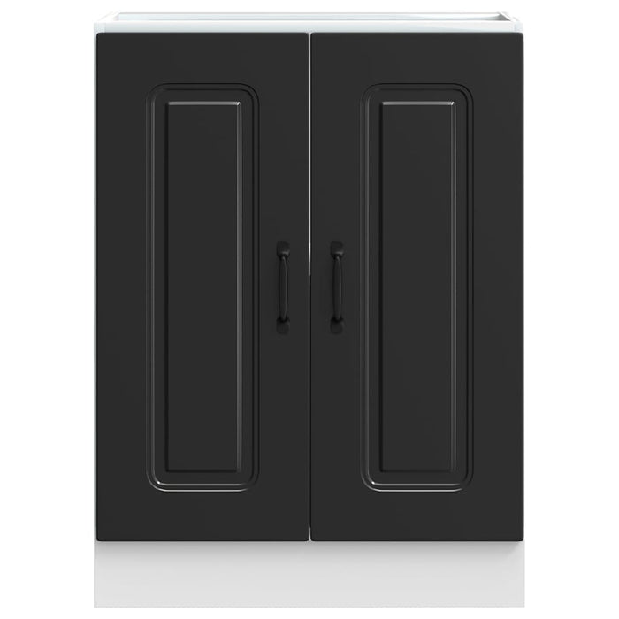 Тумба под раковину Kalmar Black 60x46x81,5 см Инженерное дерево