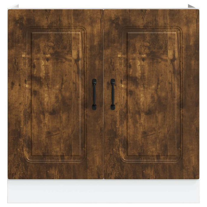 Тумба под раковину Kalmar Smoked Oak 80x46x81,5 см Инженерное дерево