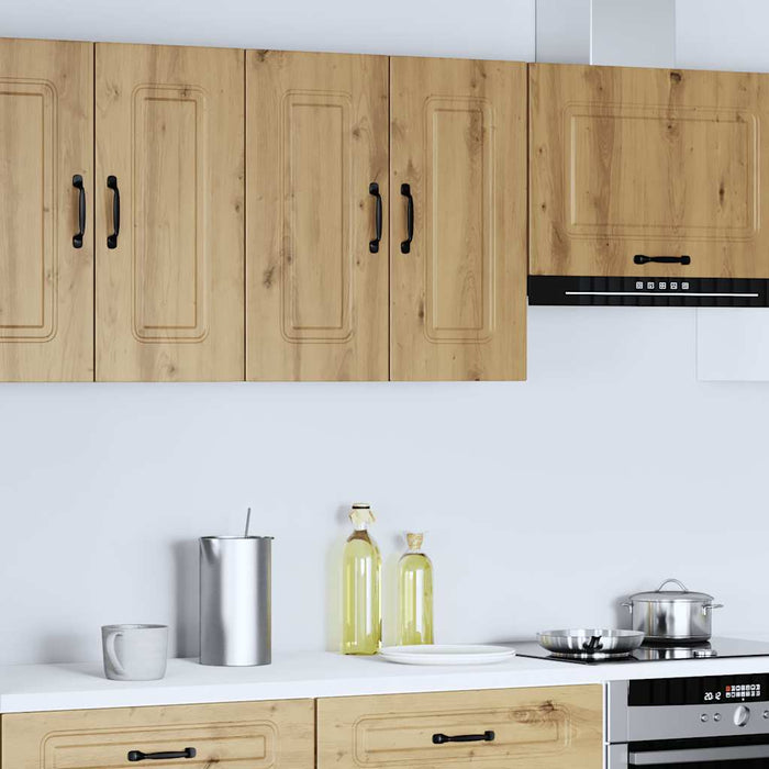 Kitchen Wall Cabinet Kalmar Artisan Oak Engineered Wood