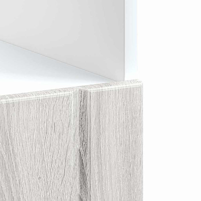 Шкаф за фурна Lucca Grey Sonoma Engineered Wood