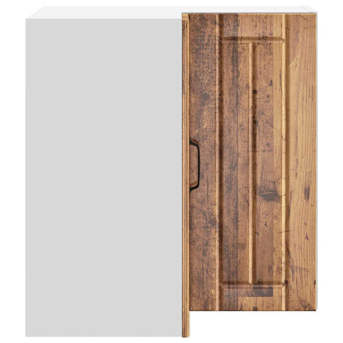 Кухненски стенен ъглов шкаф Lucca Old Wood Engineered Wood