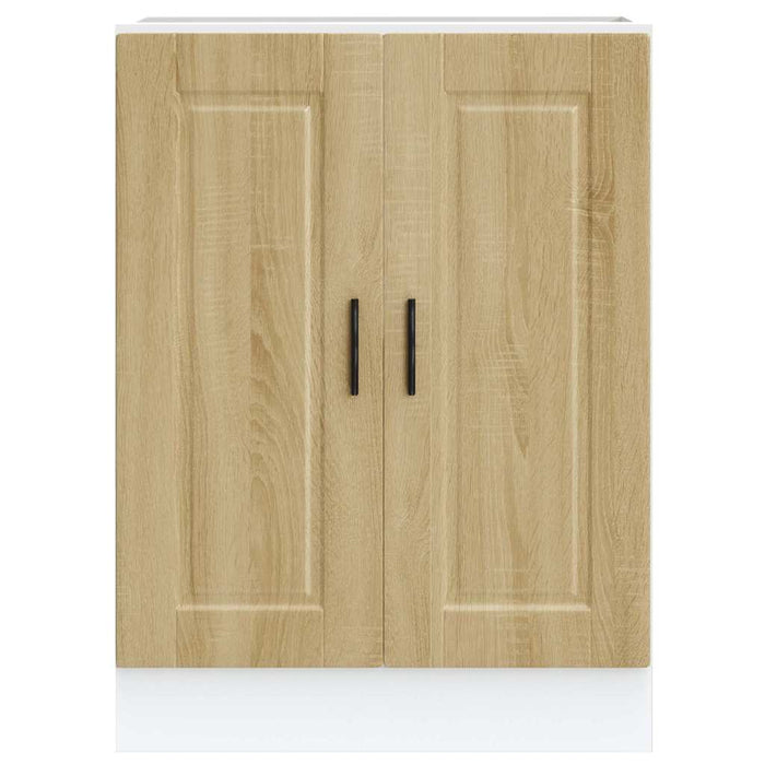 Kitchen Base Cabinet Porto Sonoma Oak Engineered Wood