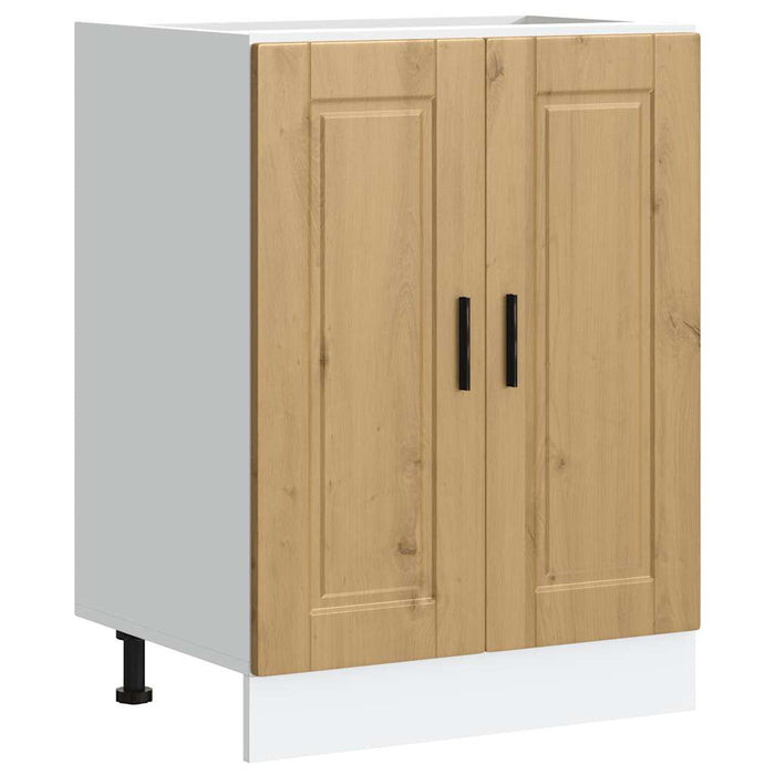 Kitchen Base Cabinet Porto Artisan Oak Engineered Wood