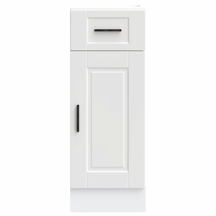 Kitchen Base Cabinet Porto White Engineered Wood